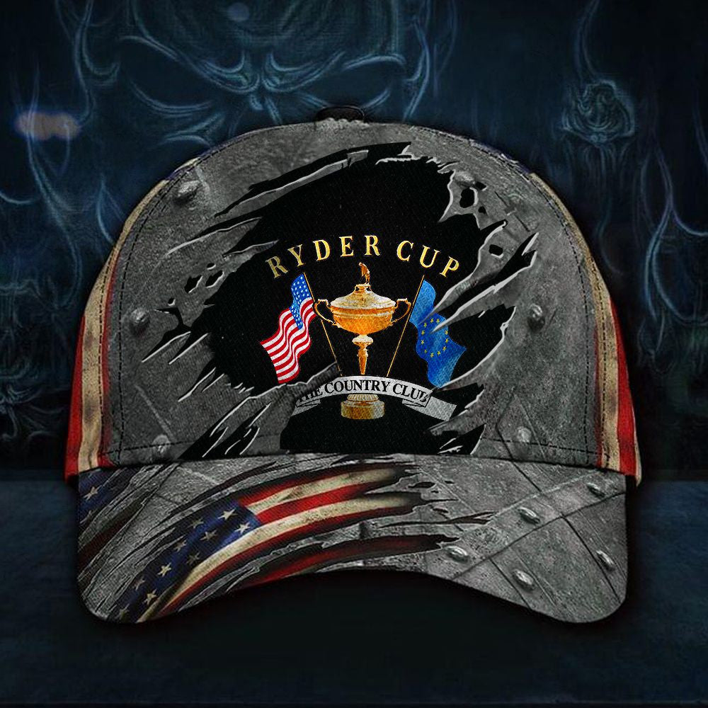 1999 Ryder Cup Hat Old Retro USA Flag US 1999 Ryder Cup Merchandise